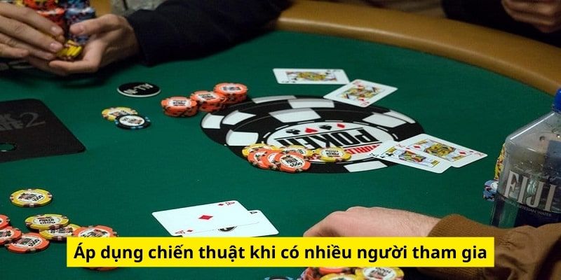 Áp dụng chiến thuật khi có nhiều người tham gia Áp dụng chiến thuật khi có nhiều người tham gia