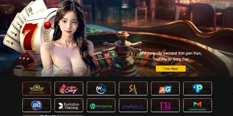 Những sảnh game có mặt tại thương hiệu