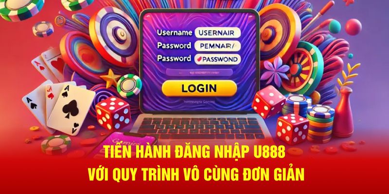 Tiến hành đăng nhập U888 với quy trình vô cùng đơn giản Tiến hành đăng nhập U888 với quy trình vô cùng đơn giản