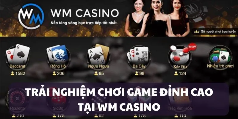 Kho game casino tại WM Kho game casino tại WM